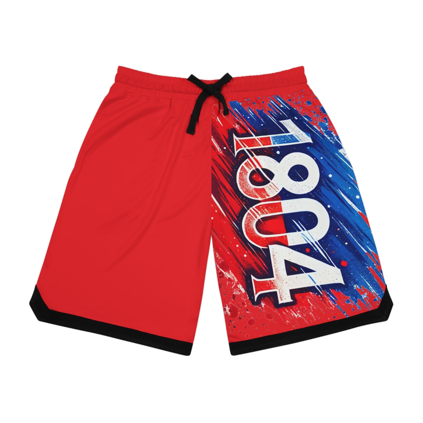 Haiti 1804 Red Basketball Shorts