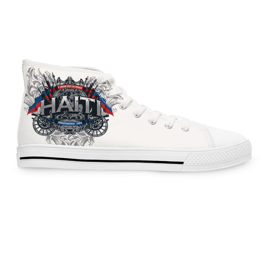 Haiti Independence Women's High Top Sneakers